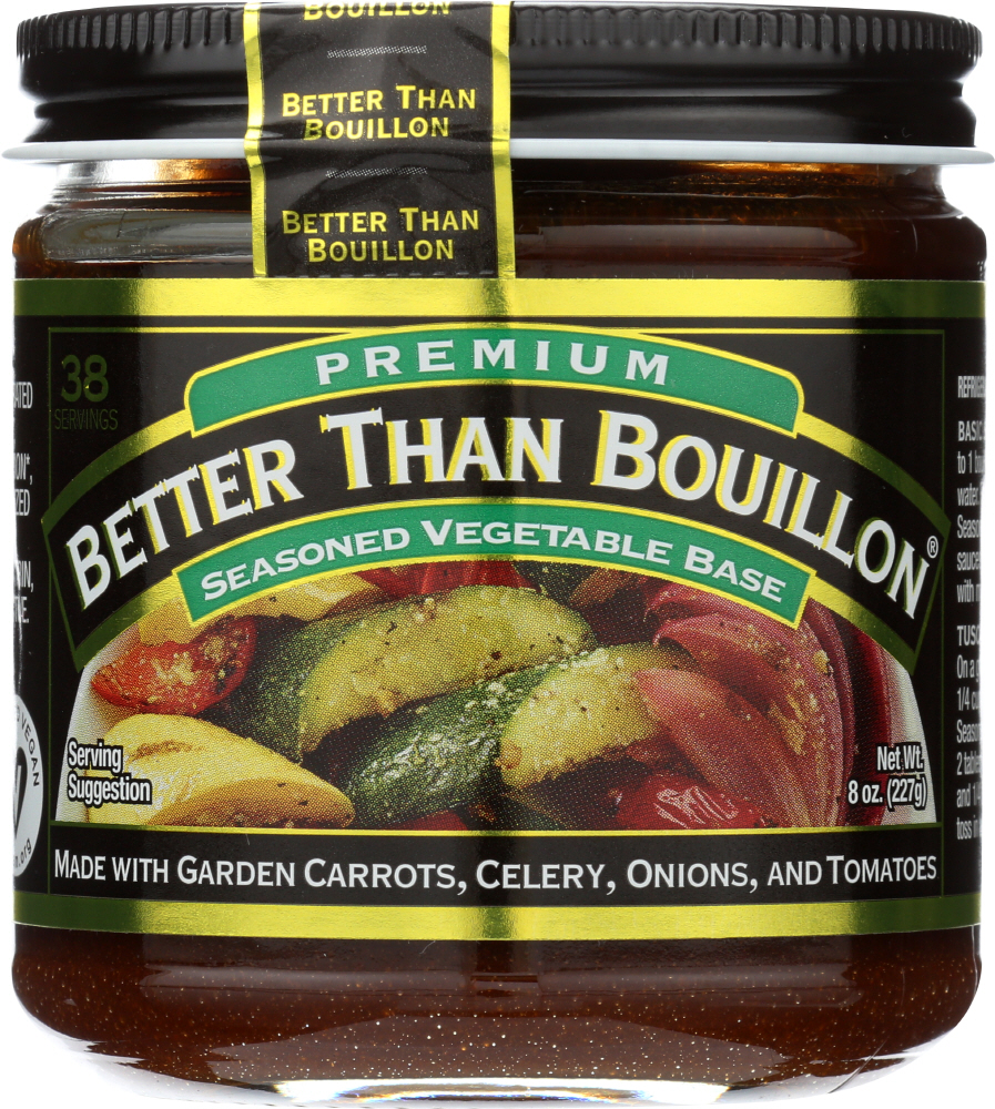 BETTER THAN BOUILLON: Superior Touch Vegetable Base, 8 oz - 0098308002055