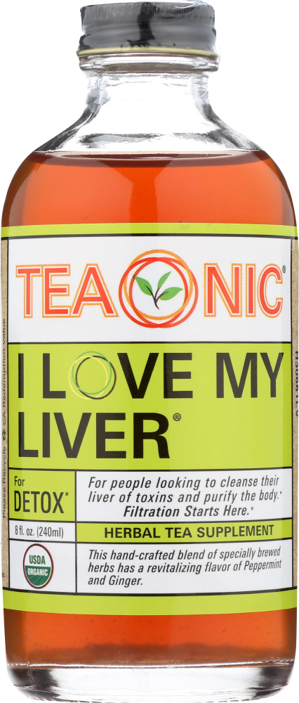 Peppermint And Ginger Herbal Tea Tonic, Peppermint And Ginger - 099039088882