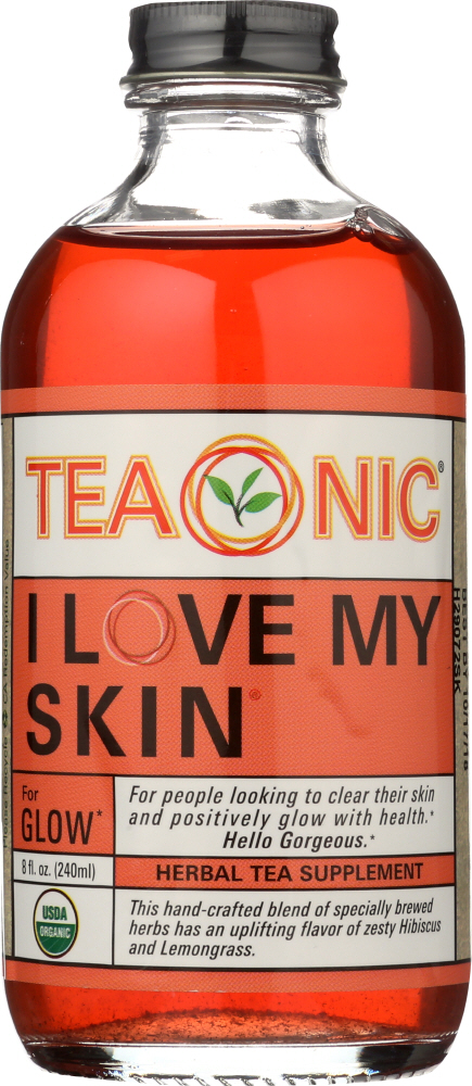 Hibiscus And Lemongrass Glow Herbal Tea Tonic, Hibiscus And Lemongrass - 099039088899