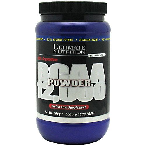 Ultimate Nutrition Ultimate Nutrition Platinum Series BCAA 12000 Powder, 400 g - 099071004024