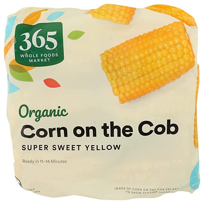  365 by Whole Foods Market, Corn On The Cob Organic, 6 Count  - 099482439682