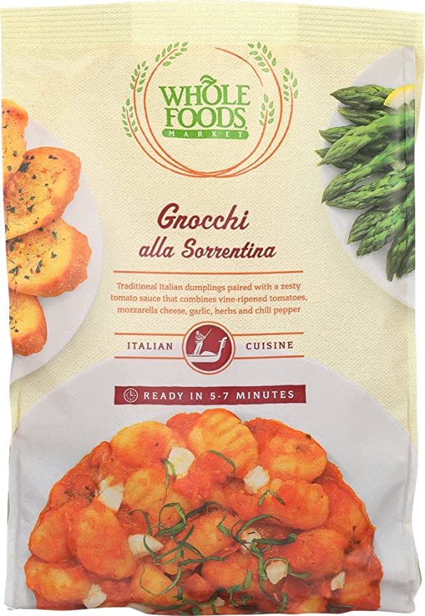  Whole Foods Market, Gnocchi alla Sorrentina, 16 oz, (Frozen)  - 099482443177