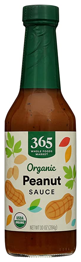  365 by Whole Foods Market, Sauce Peanut Organic, 10 Ounce  - 099482448066