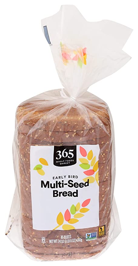  365 by Whole Foods Market, Bread Sandwich Multi Seed Early Bird, 24 Ounce  - 099482449629