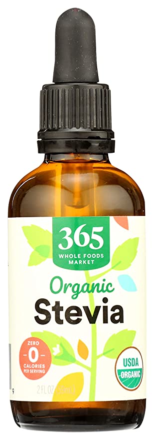  365 by Whole Foods Market, Stevia Liquid Extract Organic, 2 Fl Oz  - 099482450779