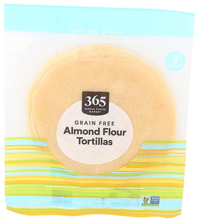  365 by Whole Foods Market, Tortillas Almond Flour, 7 Ounce  - almond