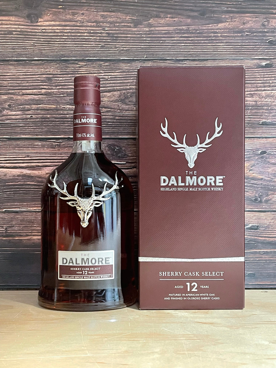 The Dalmore Aged 12 Years Sherry Cask Select Single Malt Scotch Whisky - 100501396701635