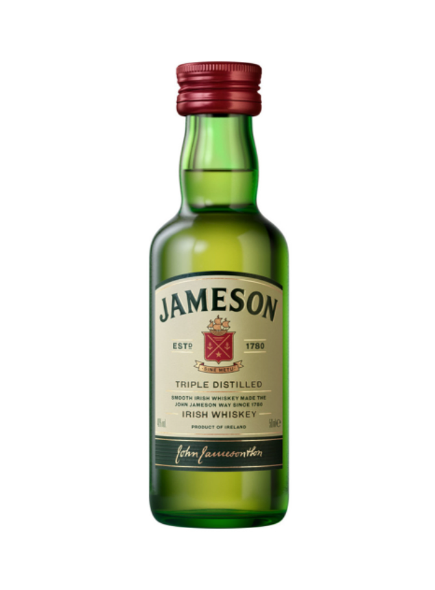 Jameson Blended Irish Whiskey Shooters (50ML x 12 Shots) - 10080432117122