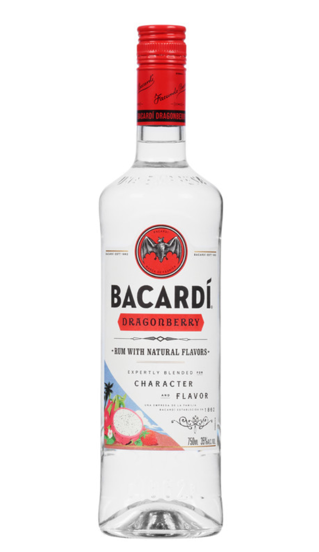 Bacardi Dragon Berry Flavoured Rum - 10080480000278