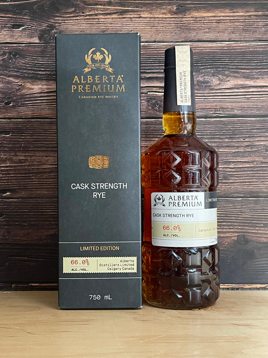 Alberta Premium Cask Strength Rye Whiskey Limited Edition (66.0%) - 10080686820427