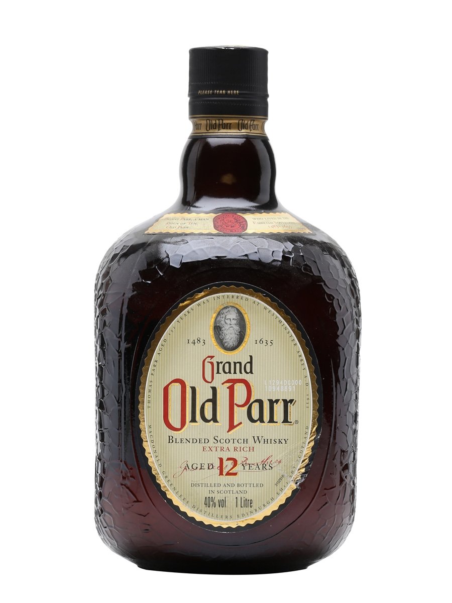 Old Parr Aged 12 Years Blended Scotch Whiskey - 10088076174648