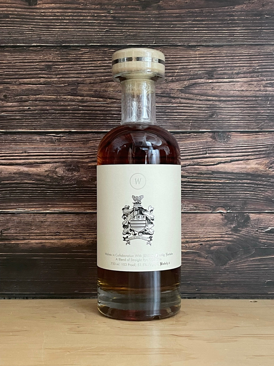 Willett Estate x Wolves Collaboration Straight Rye Whiskey (Batch #1) - 10680203320159