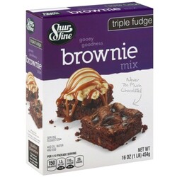 ShurFine Brownie Mix - 11161016526