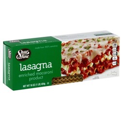 ShurFine Lasagna - 11161150466