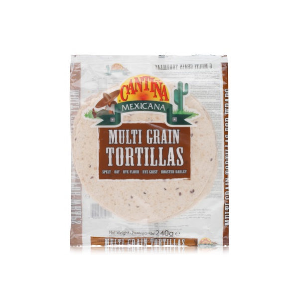Cantina Mexicana multi grain tortillas 240g - Waitrose UAE & Partners - 11359640229