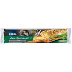 Edeka - Steinofenbaguette Gartenkräuter & Knoblauch - 1185501370506