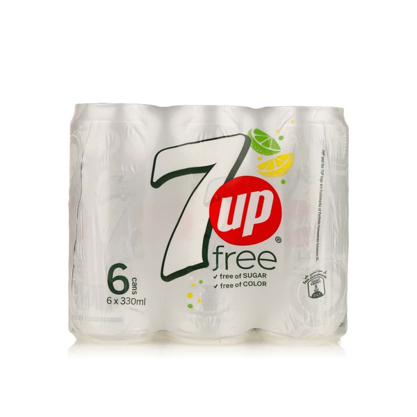 7up Free cans 6 x 330ml - Waitrose UAE & Partners - 12000810435