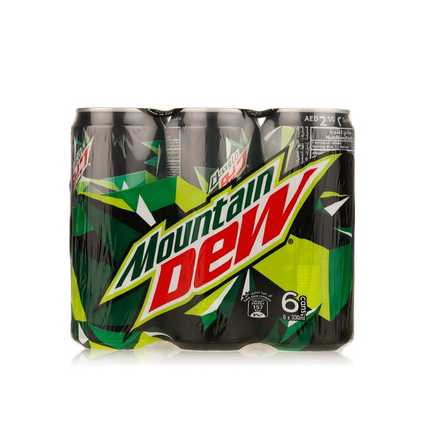 Mountain Dew cans 6 x 330ml - Waitrose UAE & Partners - 12000811074