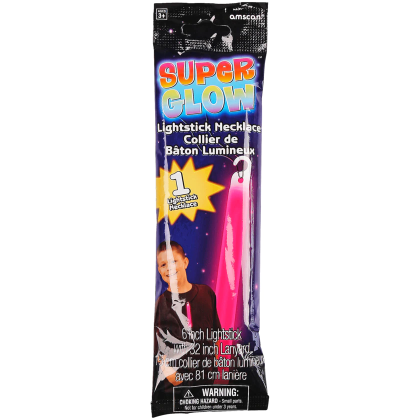Super Glow Knicklicht-Kette pink - 13051564162