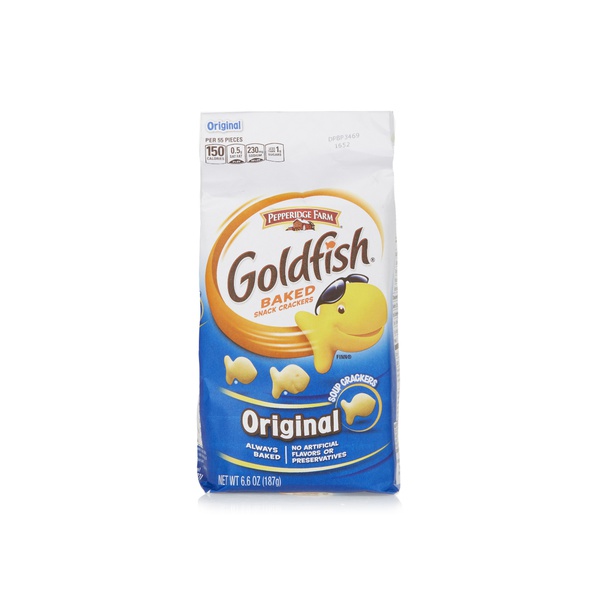 Pepperidge Farm Goldfish crackers original 187g - Waitrose UAE & Partners - 14100085508