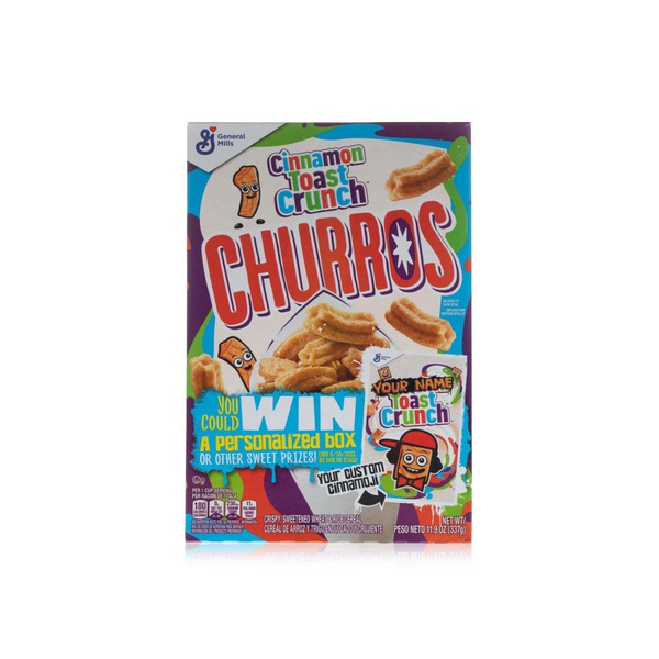 General Mills Cinnamon Toast Crunch Churros 337g - Waitrose UAE & Partners - 16000145115