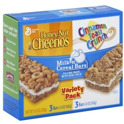 General Mills Milk 'N Cereal Bars - 16000288898