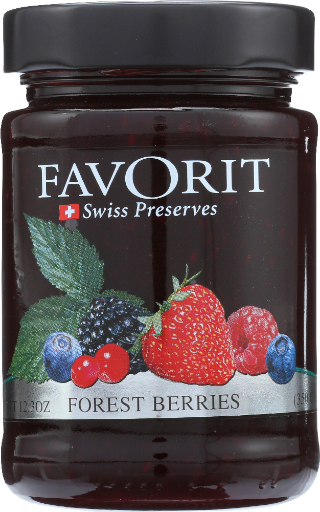 FAVORIT: Preserve Forest Berry, 12.3 oz - 0180286000151