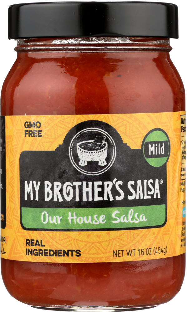MY BROTHERS SALSA: Mild House Salsa, 16 oz - 0180855000469