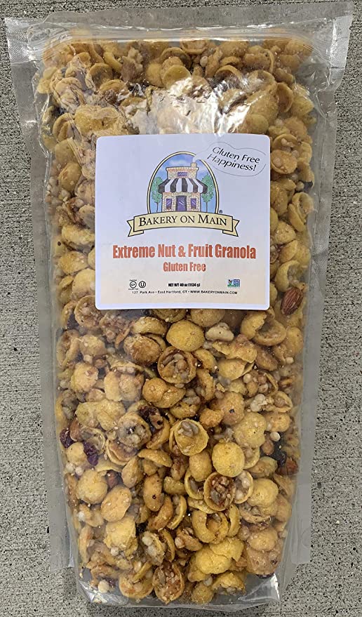 Bakery on Main Gluten Free Granola, Extreme Fruit & Nut, 2.5 Pound, 10 Count - 183522800652