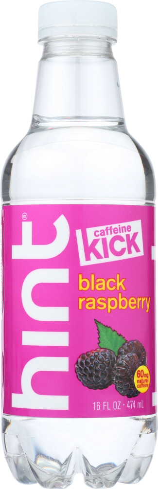HINT: Water Kick Black Raspberry, 16 oz - 0184739001405