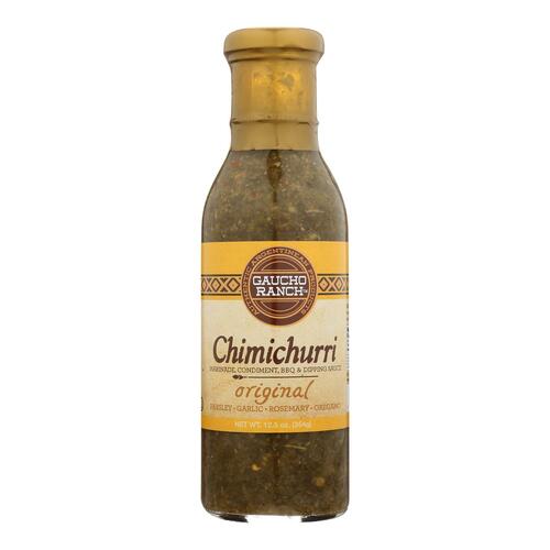 GAUCHO RANCH: Original Chimichurri Sauce, 12.5 oz - 0185544000010