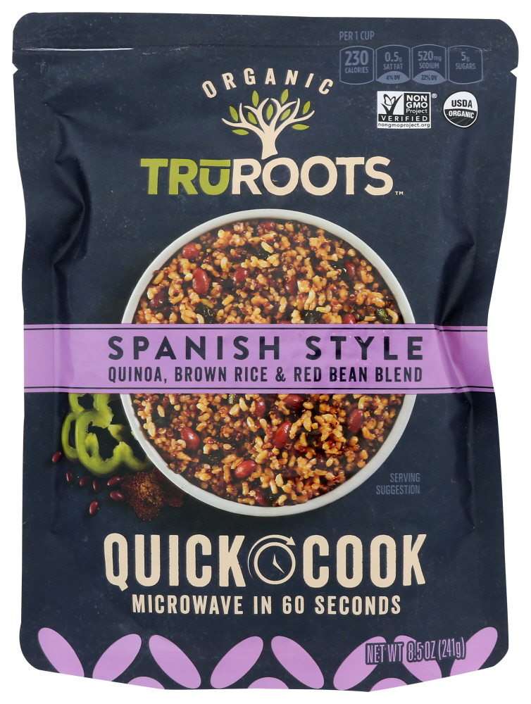 TRUROOTS: Grain Spanish Style Quick Cook, 8.5 oz - 0185814001525