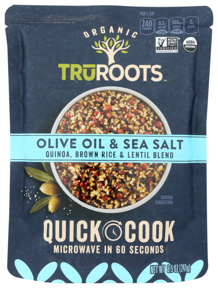 Truroots Quinoa, Brown Rice & Lentil Blend - Case Of 8 - 8.5 Oz - 185814001532