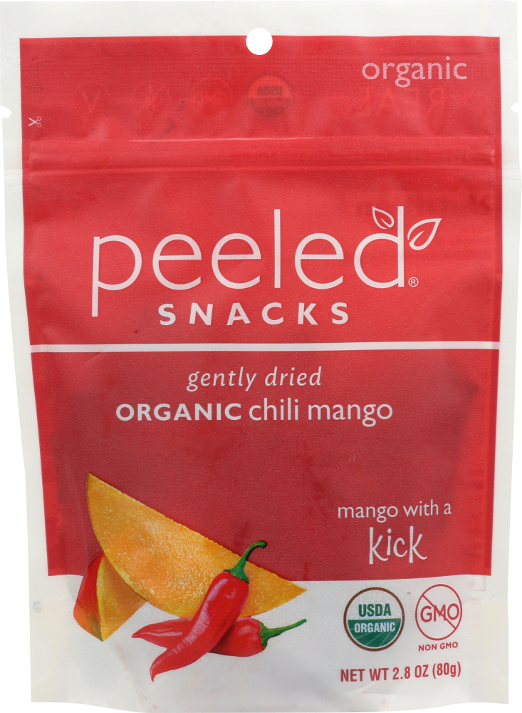 PEELED SNACKS: Mango With A Kick, 2.8 oz - 0185889000379