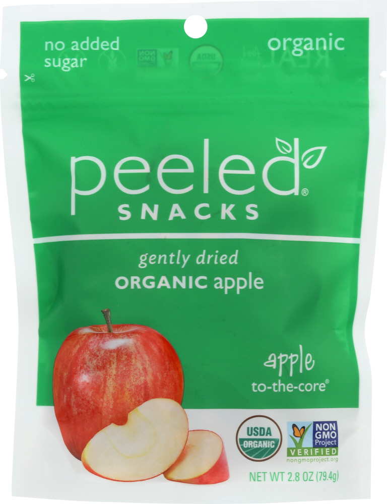 Peeled Dried Fruit - Apple 2 The Core - Case Of 12 - 2.8 Oz. - 0185889000669