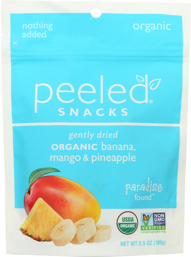 PEELED SNACKS: Snack Paradise Found, 3.5 oz - 0185889000706