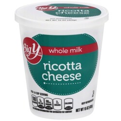 Big Y Ricotta Cheese - 18894306702