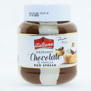  DAL 1979 Italione Hazelnut Chocolate Spread DUO, 12.3 ounce Jar  - hazelnut