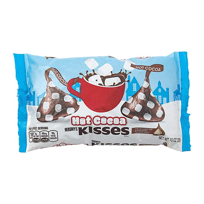  Hot Cocoa Hershey Kisses for Christmas - 65 Pieces  - 192073373171