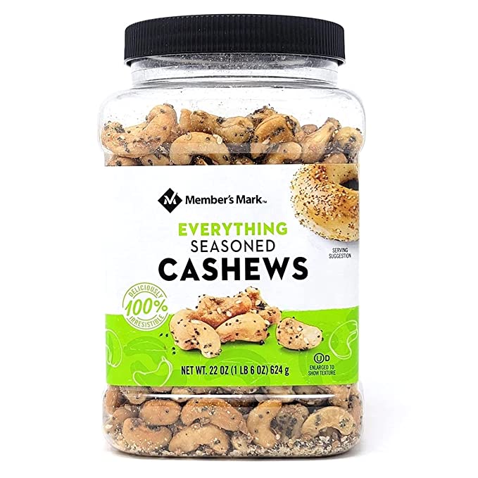  Member's Mark Everything Seasoned Cashews, 22 Oz  - 193968113247