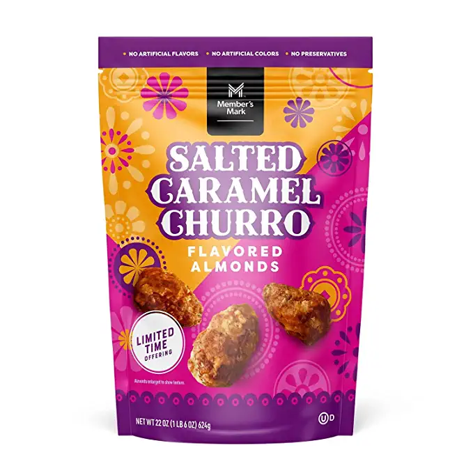  Member's Mark Salted Caramel Churro Almonds (22 Ounce)  - 193968320324