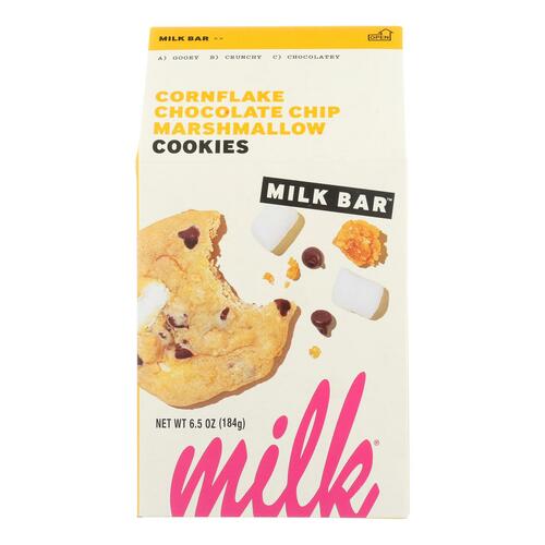 Milk Bar - Cookies Crnflk Cchp Marsh - Case Of 8-6.5 Oz - cornflake