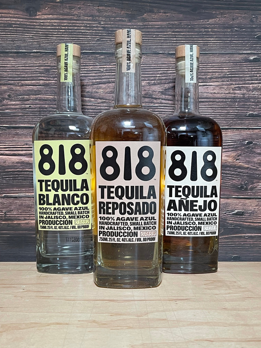 818 TEQUILA BUNDLE BY KENDALL JENNER (Blanco, Reposado, Anejo) - 195893154296