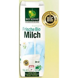 Bio Sonne Fettarme Bio-Milch 1,5 % Fett - 20050832