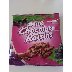 Milk chocolate raisins - 20118754