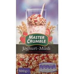 Master Crumble - Joghurt Müsli Erdbeer Vanillegeschmack - 20119614