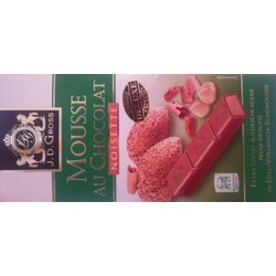 J.D Gross - Mousse au ChocolatNoisette - 20303259