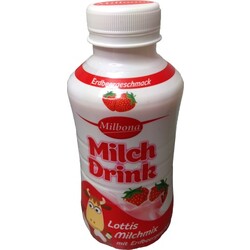 Milbona Milchdrink  Erdbeergeschmack - 20488550