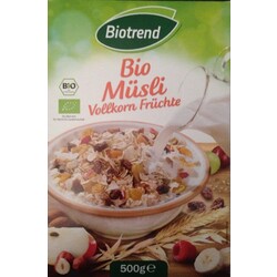 Biotrend Bio Müsli Vollkorn Früchte - 20507039