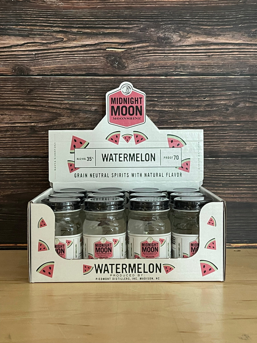 Moonshine Watermelon Shooters Moonshine (50ML x 12) - 20851767001977